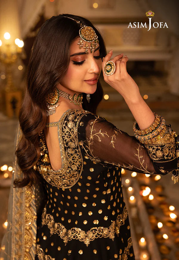 Asim Jofa Shehnai-AJSH-08 EMBROIDERED CHIFFON 3 PCS