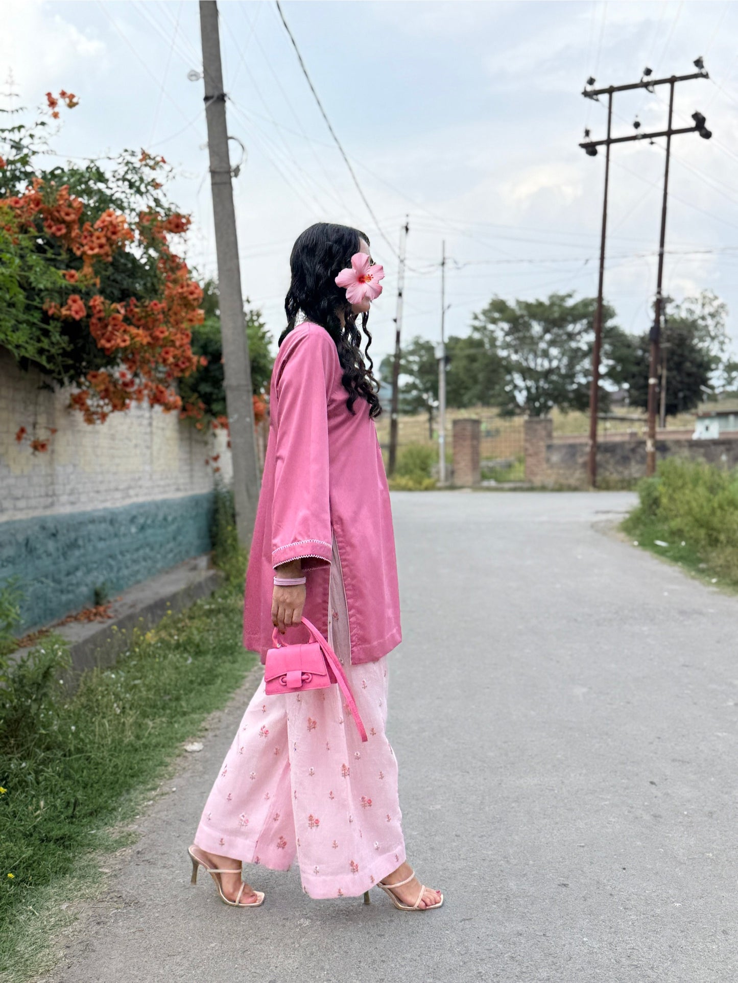 Oversized Pink Summer Co-ord Set