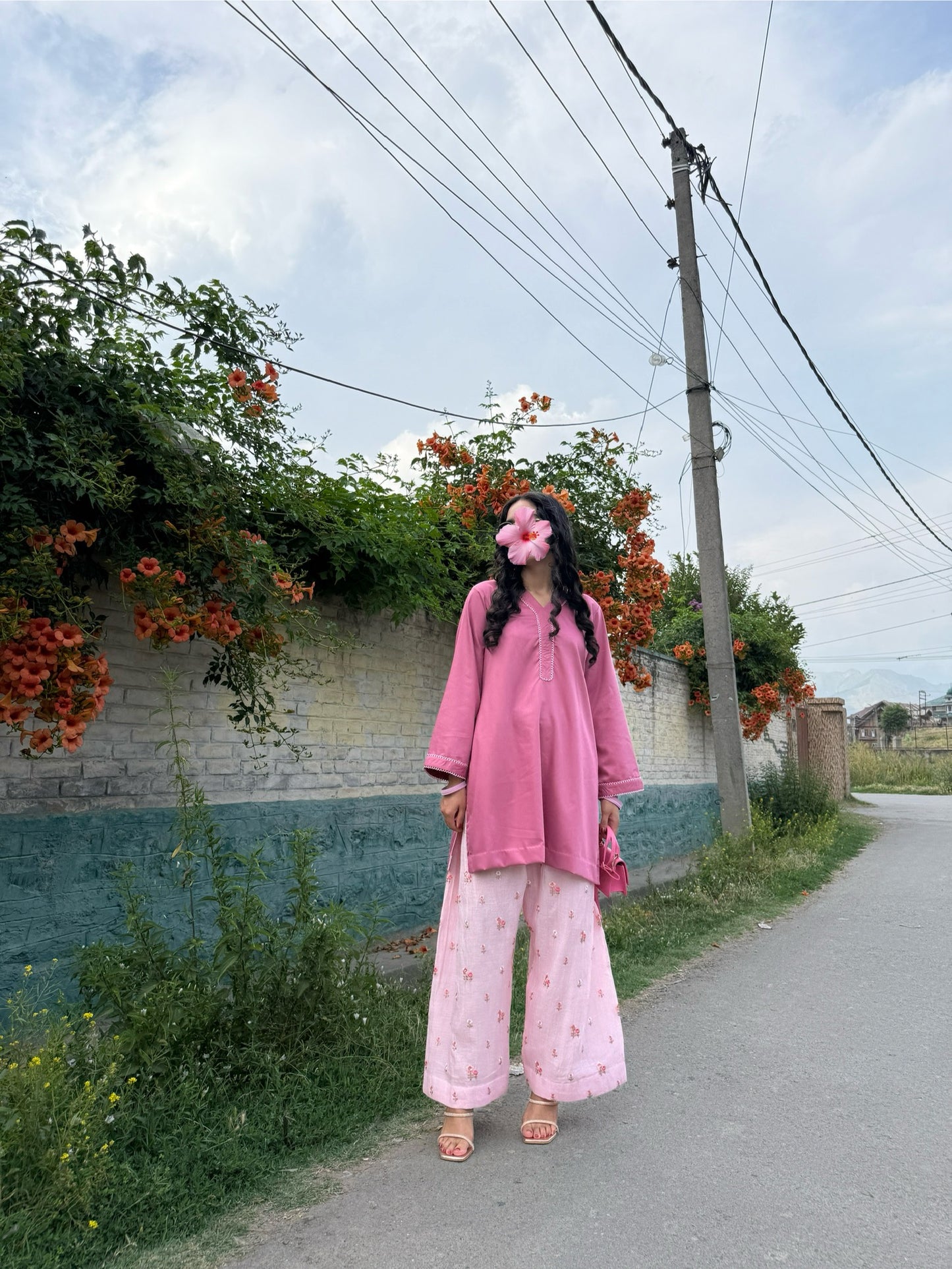 Oversized Pink Summer Co-ord Set