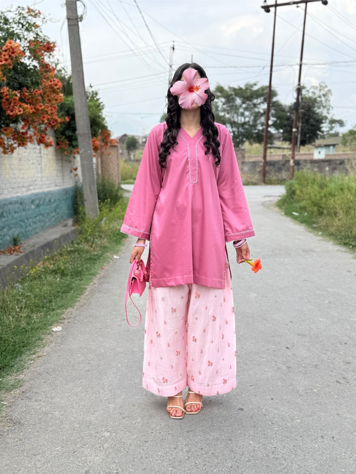 Oversized Pink Summer Co-ord Set