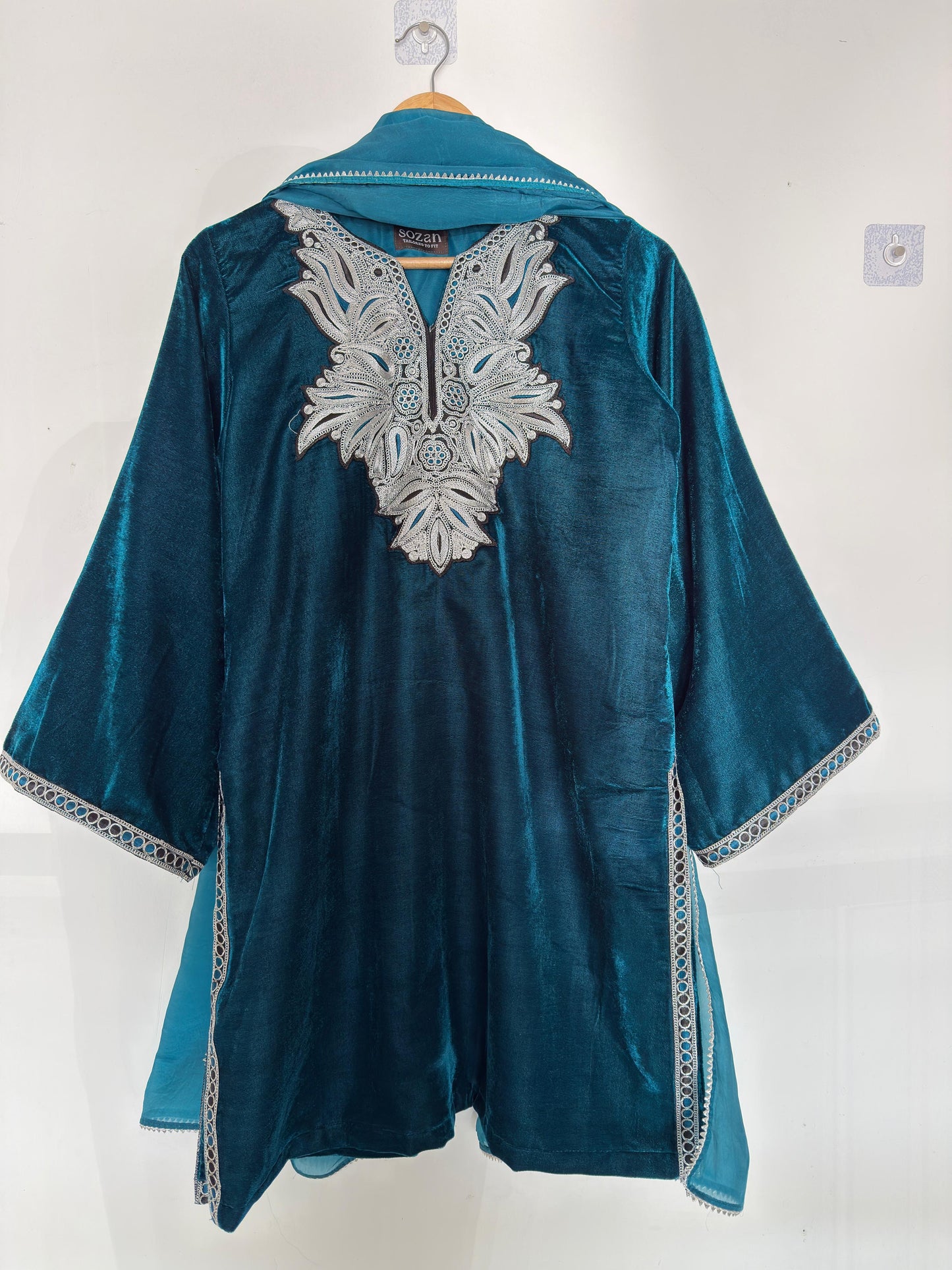 Tilla Patch Velvet 3pc Suit