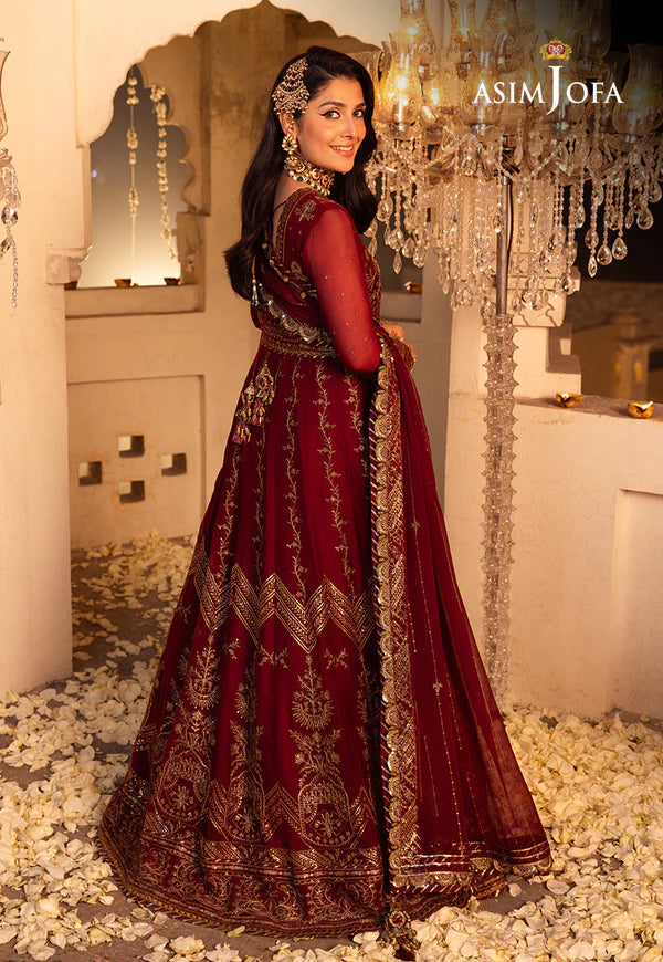 Asim Jofa Shehnai-AJSH-16 EMBROIDERED CHIFFON 3 PCS