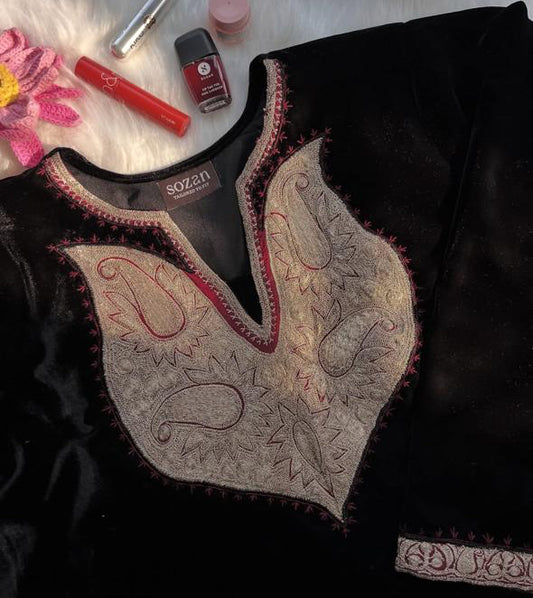 Antique Hand Tilla Pheran