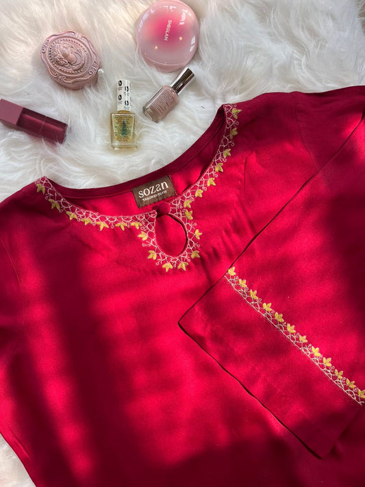 Hand Sozni 2pc Coord