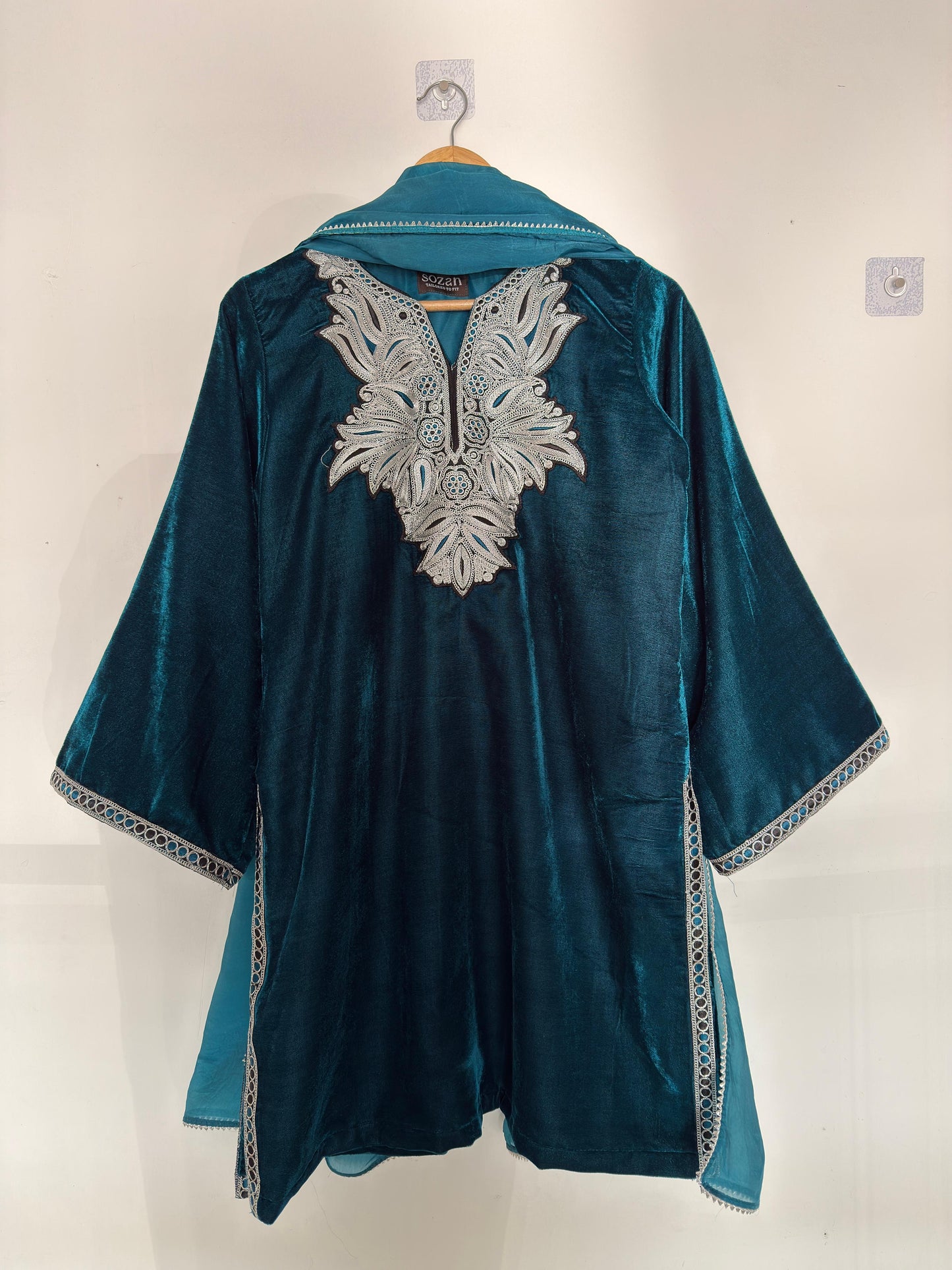 Tilla Patch Velvet 3pc Suit