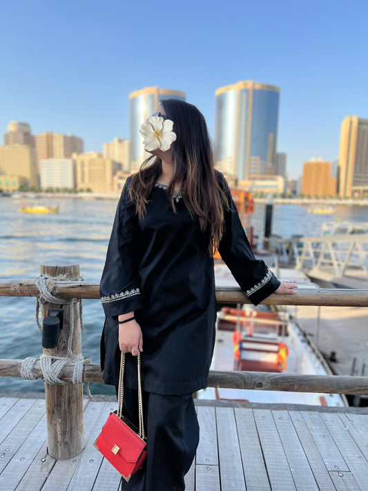 Minimal Zari Coord 2pc Outfit