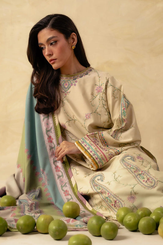 Zara Shahjahan Coco Winter Collection - Stitched