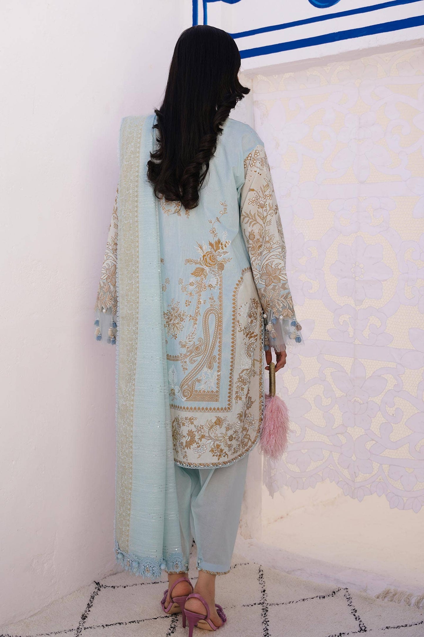 Sana Safinaz Spring/Summer Muzlin Lawn – M241-018B-3Cm